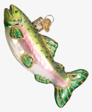 Alpine Rainbow Trout Ornament - Old World Christmas Alpine Rainbow Trout, 4.5 Inch, #2856272