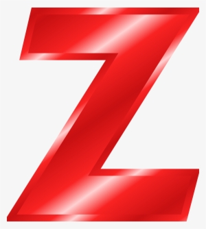 Big Letter Z - Letter Z Color Red #2856695