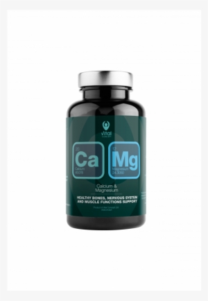 Calcium & Magnesium - Vital Concept Burn, 60 Veg Caps #2856879