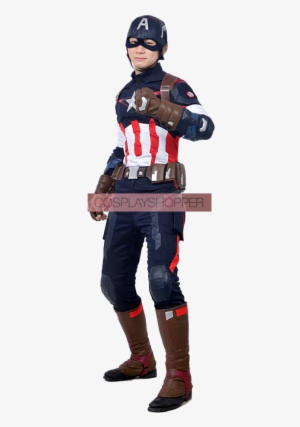 The Avengers 2 Captain America Cosplay Costume - Avengers Captain America Cosplay Costumes #2857286