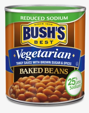 Bush's® Reduced Sodium Vegetarian Baked Beans - Bush's Vegetarian Baked Beans #2857385