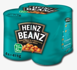Heinz Beanz Baked Beans 4x415g - Heinz Beans Fridge Pack #2857472