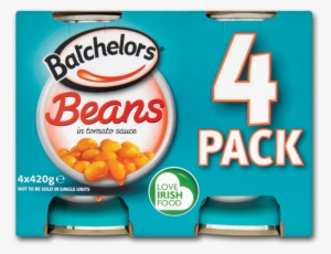 Batchelors Baked Beans 4x420g - Batchelors Peas, Processed - 141 G #2858002