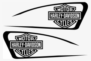 Harley Decals Airbrush Gas Tank Stencils Vinyl Harley - Logo Harley Davidson Vector #2858050