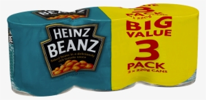 Heinz Baked Beanz In Tomato Sauce 3pk X 220g - Heinz Beans Fridge Pack #2858156
