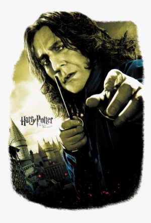 Harry Potter Snape Poster Youth T Shirt - Harry Potter And The Deathly Hallows Part 2 Snape Poster #2858203