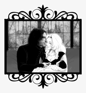 Severus Snape & Original Female Characters Wallpaper - Severus Fanart Snape Love #2858206