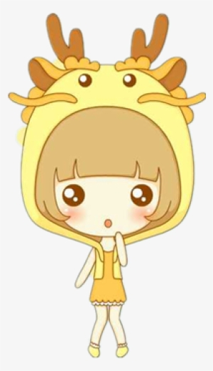 Cute Girl Transparent Png - Chinese Dragon #2858563