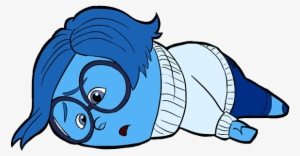 Sadness Clipart Inside Out - Sadness Inside Out Clipart #2859014