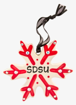 Snowflake Ceramic Ornament #2859505