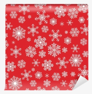Snowflake Red Pattern #2859751