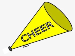 Cheer Megaphone Clipart - Green And Yellow Cheer #2860093 Cheer Megaphone Clipart - Green And Yellow Cheer #2860093