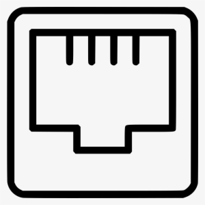 Ethernet Port Internet Connection Network Comments - Ethernet Svg #2860264