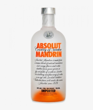 Absolut Mandarin Vodka 700ml - Absolut Mandrin Flavoured Vodka #2861049