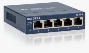 Netgear 5-port Fast Ethernet Unmanaged Switch - Netgear Prosafe Fast Ethernet Switch Fs105 #2861055