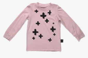 Plus Signs Long Sleeve Tee - Decal #2861158