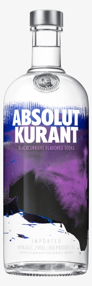 Absolut Kurant 1l - Absolut Vodka - 1 L Bottle #2861243