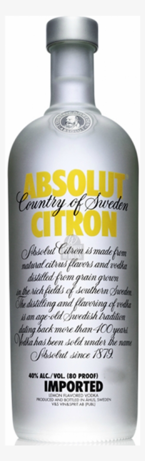 Absolut Vodka Citron 700ml - Absolut Citron Vodka 750ml #2861247