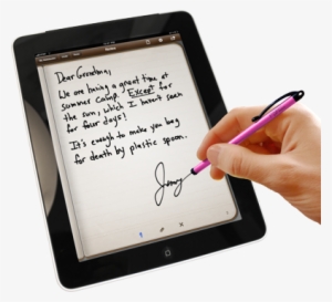 For Those Of You Who Just Have To Write Or Draw On - Stylus For Ipad #2861272