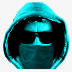 Photo Of A Burglar In Turquoise Hue For Personal Defense - Man #2861648