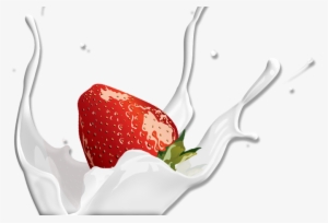 Water Splash Png Strawberry #2863862