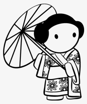 Dibujo De Japonesa Para Colorear #2863968