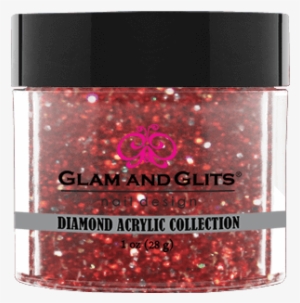 Diamond Acrylic - Dac55 Geisha - Glam Glits Acrylic Powder 1 Oz #2863991