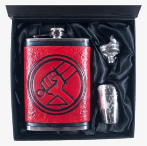 Hellboy Inspired Flask Set - Reliquary Of Saint Dionysius Hellboy #2864303