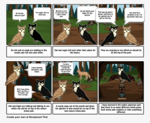 Totem Pole - Cartoon #2864494