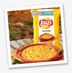 Chile Con Queso - Lay's Potato Chips, Wavy Mango Salsa - 7.75 Oz Bag #2864650