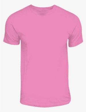 Ladies Plain T Shirt Source - Pink Plain T Shirt Png #2865057
