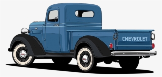 Chevrolet Centennial Truck History - Vintage Chevy Blue #2865451