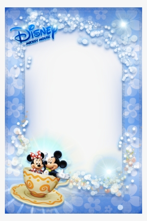 Mickey Mouse Photo Frame Png #2866034