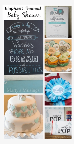 With Tips And Tricks On Throwing A Diy Elephant Themed - Baby Shower Food Names Elephant Theme #2866390