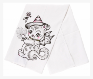 Kitten Teapot Dish Towel - Towel #2866987