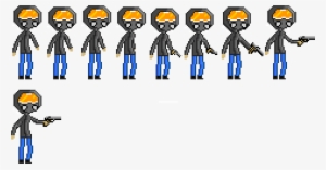 Gas Man Getting Gun - Pixel Art #2867045