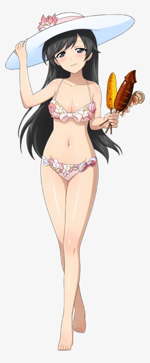 Girls Und Panzer Isuzu Hana Bikini Cleavage Swimsuits - Swimsuit Bottom #2867861