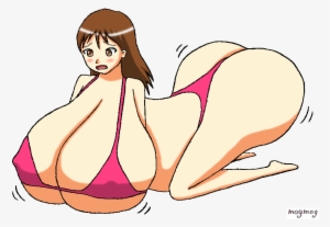 Graphic Black And White Boobs Transparent Femail - Anime #2867951