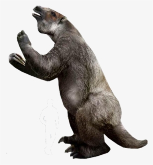 Megatherium Aka Giant Ground Sloth Prehistoric Giant - Giant Ground Sloth Png #2868106