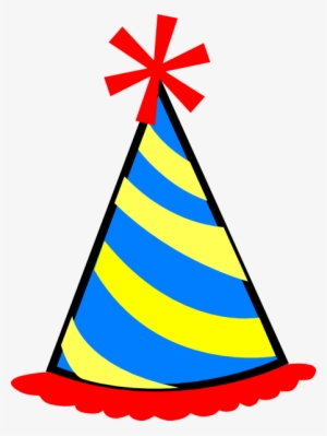 Party Hat Red Blue Yellow Svg Clip Arts 450 X 599 Px #2868726