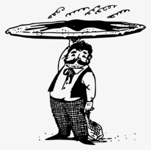 Pizza Waiter Without Menues - Pizza Clip Art #2869494