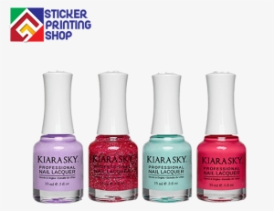 Nail Polish Bottle Label Printing - Kiara Sky Nail Polish - Iris And Shine N529 #2869596