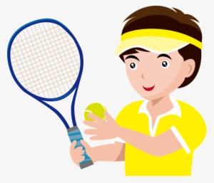 Tennis - Tennis Player Clipart Png #2869710