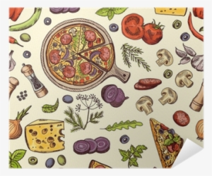 Pizza And Slices With Different Ingredients - Italian Cuisine #2869761 Pizza And Slices With Different Ingredients - Italian Cuisine #2869761