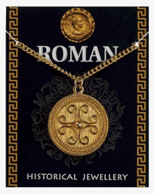 Roman Golden Filigree Scroll Necklace - "roman Golden Filigree Scroll Necklace" #2869822