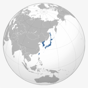 Location Of Japan - Sakurajima On A World Map #2870256