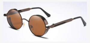 Round Steampunk / Gothic Sunglasses #2870360