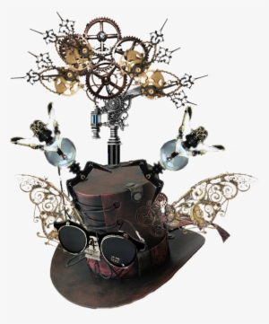 Steampunk Wallpaper By Cosmosue Steampunk Wallpaper - Transparent Steampunk Cluster Frames Png #2870559