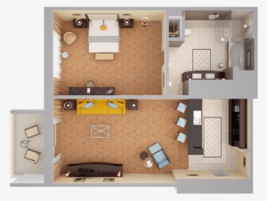 Top Down View - Suite #2871228