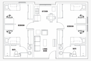 2 Bath Suite Double - Austin #2871317